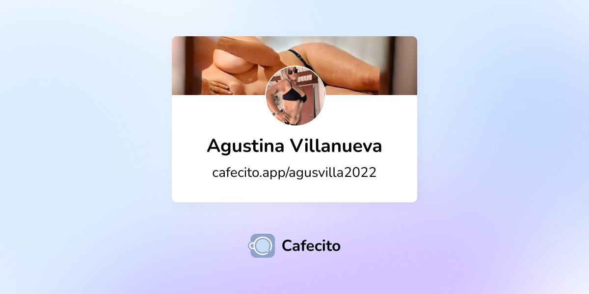 Publicaciones de Agustina Villanueva Cafecito 