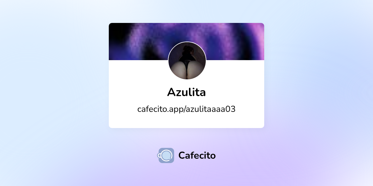 Galería de Azulita | Cafecito
