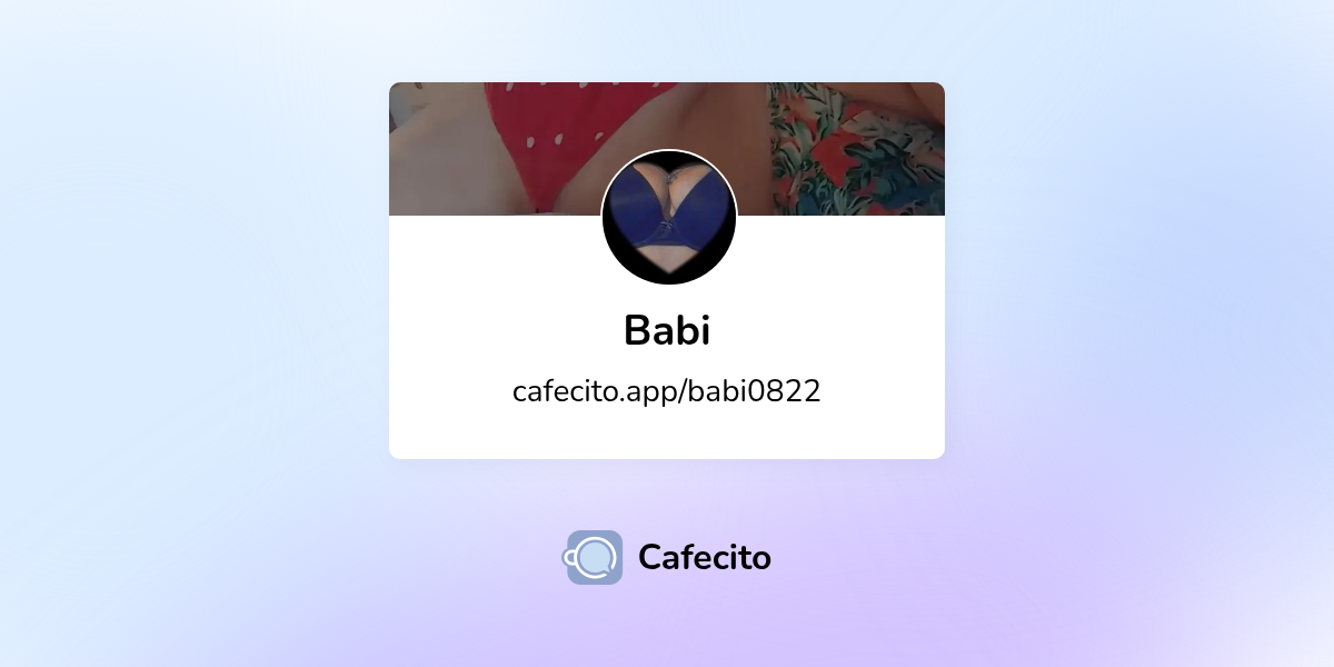 Planes de Babi | Cafecito