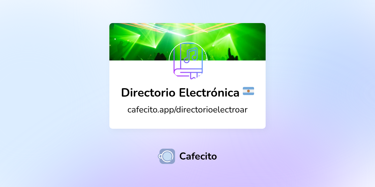 Directorio Electrónica 🇦🇷 | Cafecito