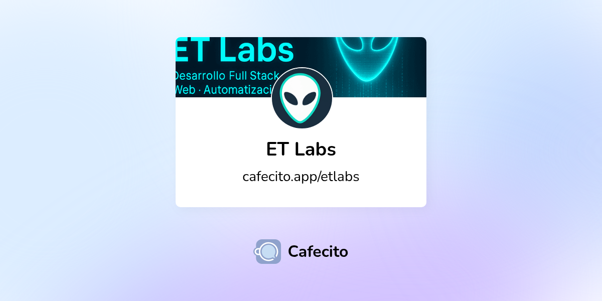 ET Labs | Cafecito