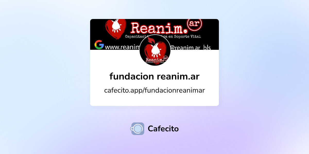 fundacion reanim.ar | Cafecito