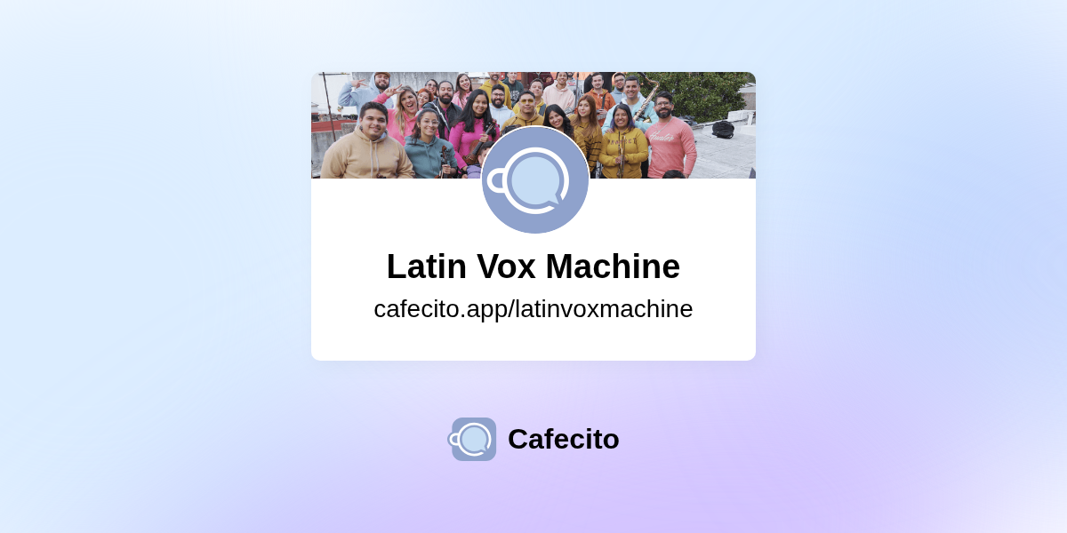 Latin Vox Machine | Cafecito