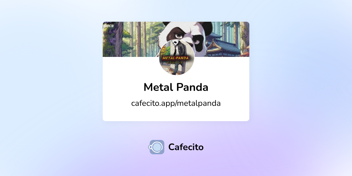Planes de Metal Panda | Cafecito