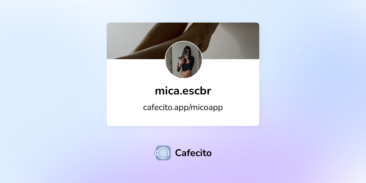 Planes de mica.escbr | Cafecito