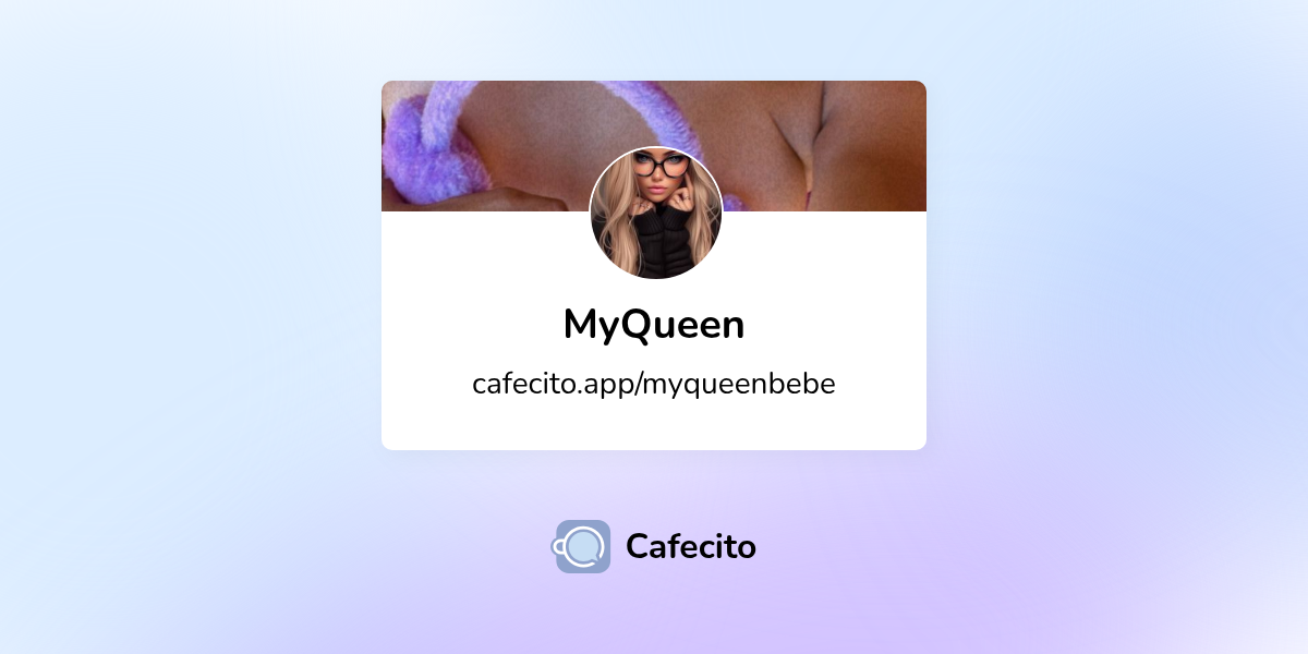 Galería de MyQueen | Cafecito