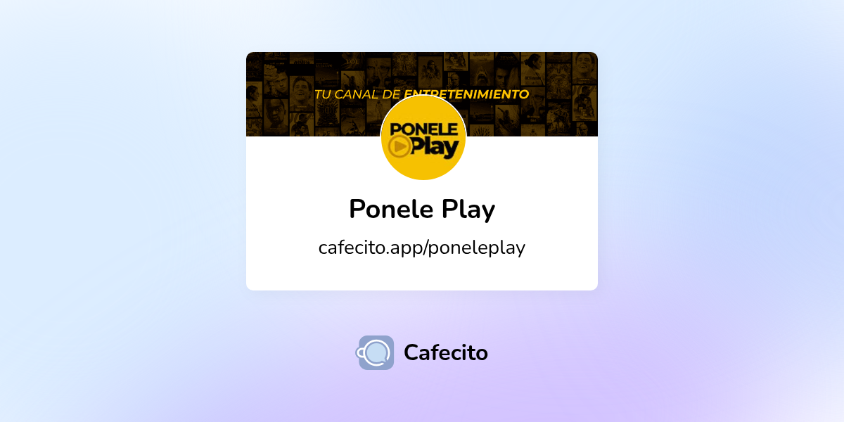 Ponele Play | Cafecito