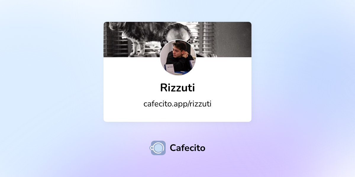 Rizzuti | Cafecito