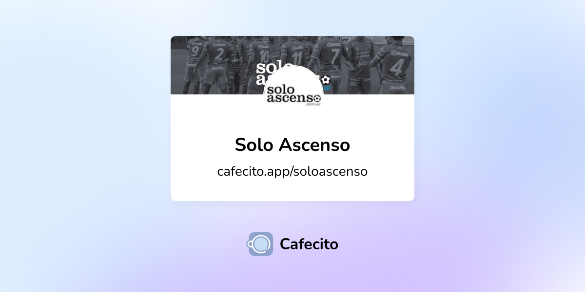 Solo Ascenso Cafecito