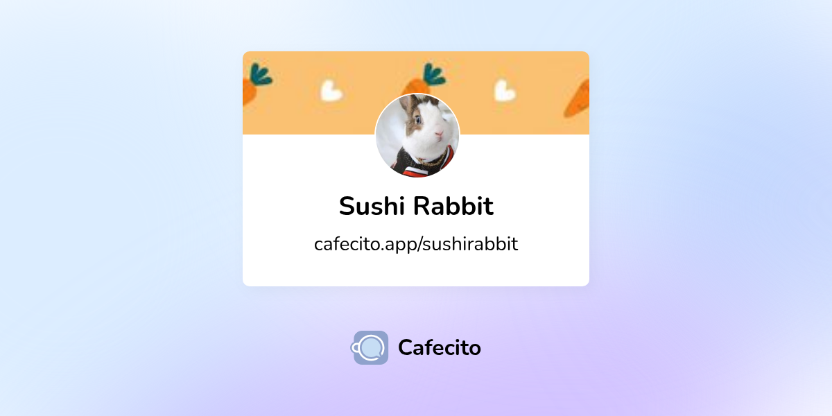 Sushi Rabbit | Cafecito