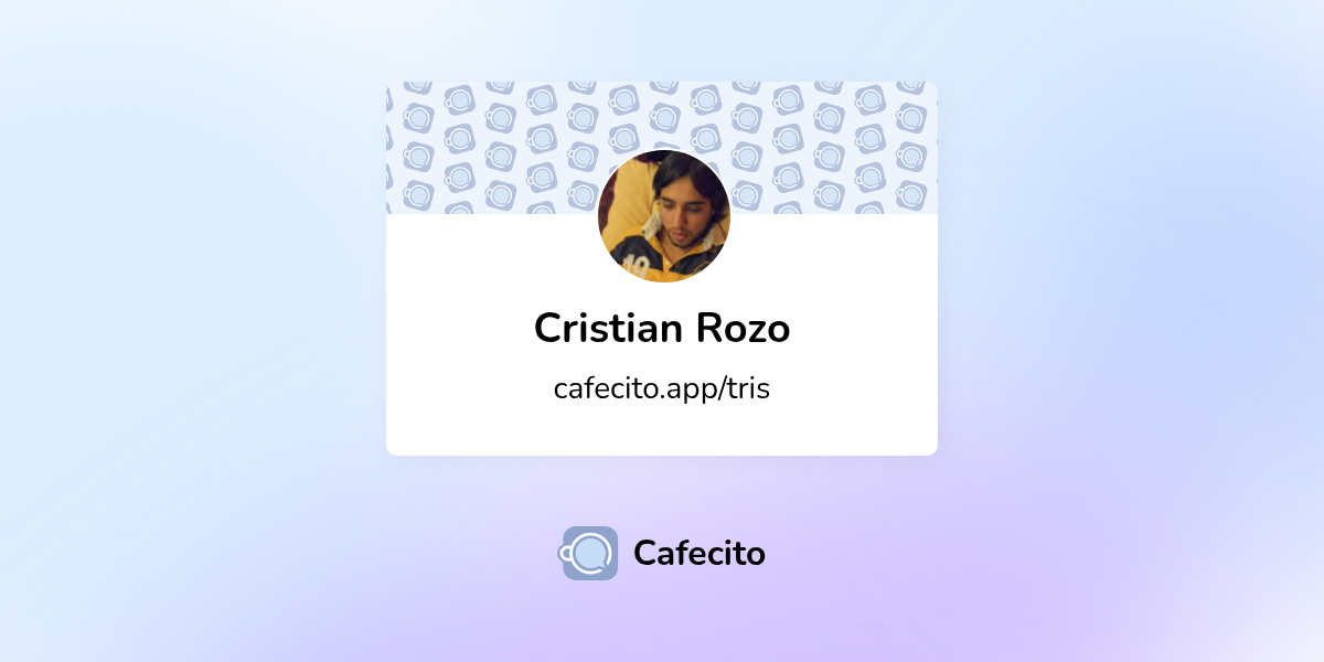 Cristian Rozo | Cafecito