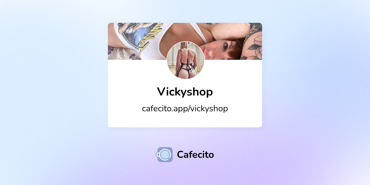 Vickyshop | Cafecito